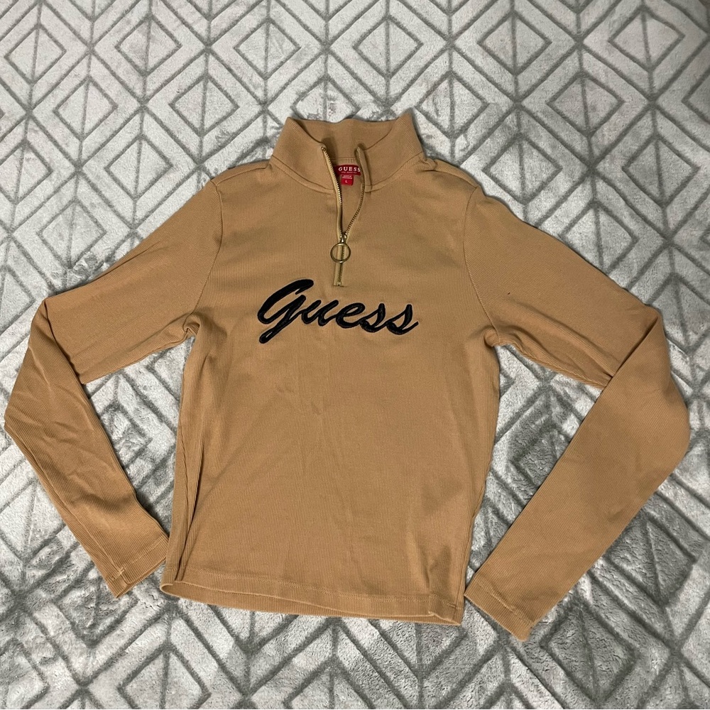 GUESS Beige LongSleeve Top